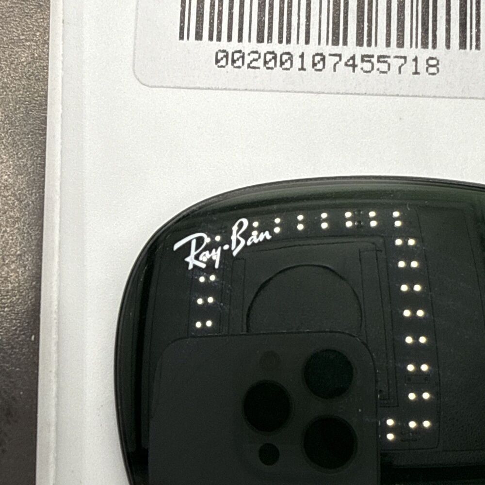 Ray Ban RB2132 Polarized Grey 001 Replacement RIGHT LENS ONLY 55mm *Has Chip* - Picture 7 of 10